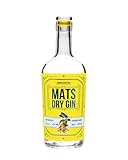 MATS Dry Gin © - 500ml 42% - Der einzigartige Dry Gin mit der Buddhas Hand Zitrone - Schonend von Hand destilliert in kleinen Chargen