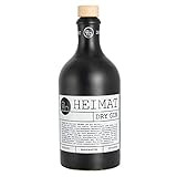 HEIMAT Dry Gin 43% - 18 mediterranen Botanicals wie Apfel, Salbei, Thymian, Lavendel, Ingwer - Exklusiver Gin aus Deutschland - prämiert Gin World Spirit Awards 2022 (500ml)