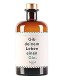 FLASCHENPOST GIN - Gib deinem Leben einen Gin - Handmade Deutscher Premium Gin mit frischen Zitrus- und Wacholdernoten (0,5l)