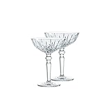 Spiegelau & Nachtmann, 2-teiliges Cocktailgläser-Set, 180 ml, Noblesse, 100831 Kristall Klar