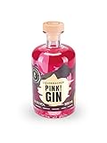 LiquorMacher Pink Gin 500ml [38,5% Vol.] – Pinker Beeren Zitrus Gin mit verführerischen Genuss – Gin Geschenk für Männer und Frauen – Perfekt für Gin Tonic