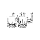 Spiegelau & Nachtmann, 4-teiliges Whisky-Set, Single Old Fashioned Glas, 270 ml, Kristallglas, Perfect Serve, 4500277