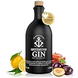 Spitzmund Anker Gin 47% vol | Handcrafted Premium Gin aus Deutschland | Wacholder, Pflaume, Apfel, Zitrus | Perfekt mit Tonic Water | Ideal für Tonic & Cocktails (0,5l / 500ml)