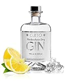 GJITO Niederrhein Dry Gin - Premium Made in Germany - Original London Dry Gin - Manufaktur am Niederrhein (0,5 L / 44% VOL) - Zitrus Note