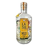 LA SU Mango 43% vol. (1x 0,7 Liter) Premium handcrafted mit frischer Note. Fruchtiger , exklusiver Sommer-Geschmack, ideal für Gin & Tonic