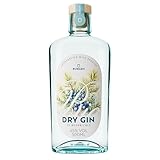 Burgen Bio Dry Gin – Bio Gin mit Wacholder, Orange, Grapefruit & Lavendel – Fruchtig-herb & Handwerklich Destilliert, 0,5L