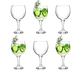 bar@drinkstuff Essence Gin-Ballongläser, für Cocktails, 645 ml, 6 Stück