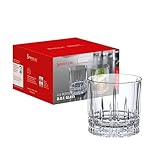 Spiegelau Whisky Glas 4er Set, 270 ml, Perfect Serve, 4500177, Old Fashioned Glas aus Kristallglas, Whisky Tumbler spülmaschinenfest, Klar