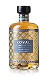 Koval I Barreled Gin I 500 ml I 47% Vol. I In Whisky Fässern gereifter Dry Gin I Noten von Zitrus und Karamell