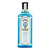 Bombay Sapphire Distilled Premium London Dry Gin, 40% Vol., 70 cl/700 ml, per Dampfinfusion hergestellt mit 10 erlesenen exotischen Botanicals, ideal für die Hausbar und als Geschenk ab 18