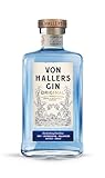 VON HALLERS GIN Original I London Dry Gin I Handgepflückte Botanicals aus dem botanischen Garten in Göttingen I Erfrischender Gin mit Zitrusnote und Kalamus I 44% Vol. I 0,5 l