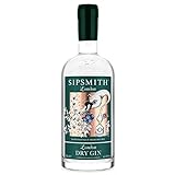 Sipsmith London Dry Gin | samtiger und charaktervoller London Dry Gin | Weich genug für einen Martini, ebenso intensiv für einen Gin & Tonic I 41.6% Vol | 700ml Einzelflasche |