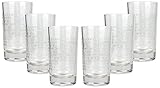 The Botanist gin Glas Gläser Set - 6x Longdrinkgläser Bar Cocktail