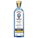 Bombay Sapphire Premium Distilled London Dry Gin Murcian Lemon, 47% vol., 700 ml, Limitierte Edition Gin Geschenk in nachhaltiger Geschenkverpackung, 70cl