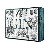 Gin Adventskalender von WAJOS | Cocktail & Gin Tonic Weihnachtskalender mit 24 Türchen voll mit Gin, Tonic Sirup & Likör | Gin Geschenk | Geschenkidee für Gin Fans & Cocktail Liebhaber