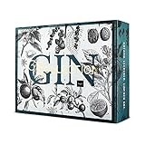 Gin Adventskalender von Wajos: Weihnachtskalender mit 24 Türchen voll mit Gin, Tonic Sirup & Likör, Geschenkidee für Cocktail Liebhaber