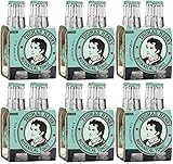 Thomas Henry Botanical Tonic Water - aufregend mild - (6 x 4 x 0,2 l Glas MW) 6er Set Bitterlimonade zum Mixen deiner Longdrinks und Cocktails mit Gin & Co.