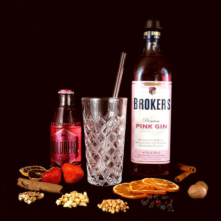 Broker\'s Pink Gin - ginvasion